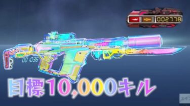 【荒野行動】虹色MK5で1万キル目指す配信！！！！【本気のソロクイン】