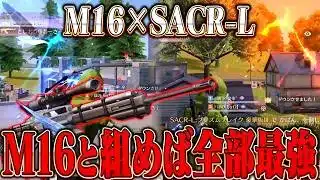 【M16】5.56mm２丁持ちで近距離も中距離も万能すぎる通常破壊【#荒野行動 】